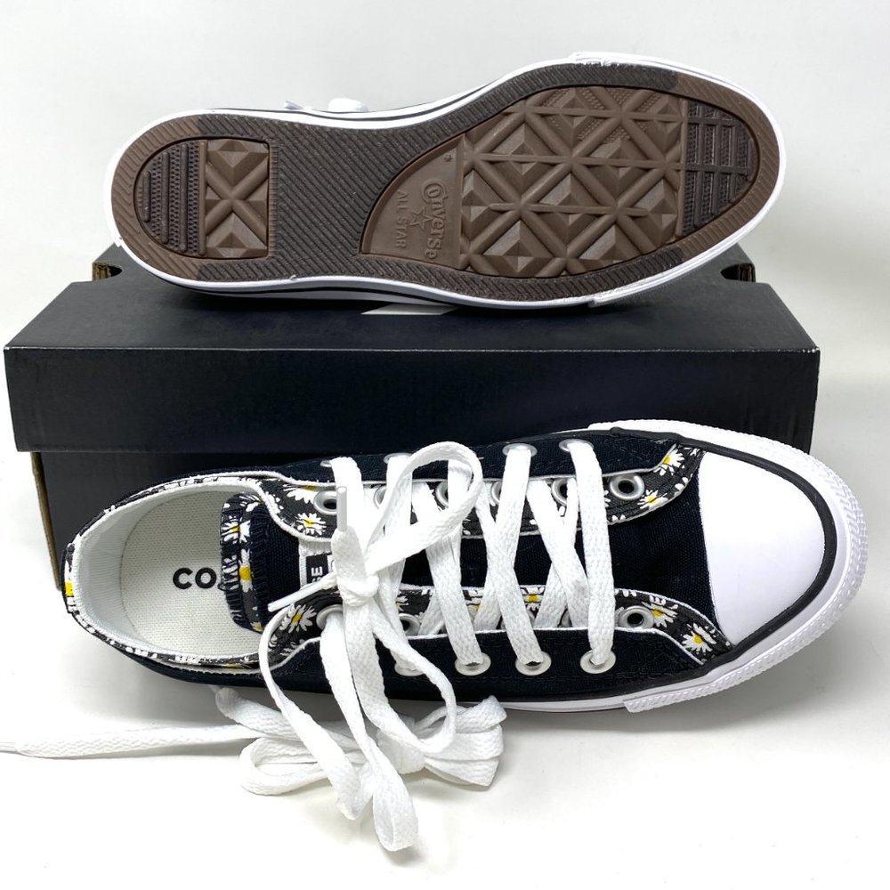🌸Sale🌸 Converse Chuck Taylor All Star DOUBLE UPPER Low Women Size 6.5 568873F - Picture 9 of 16
